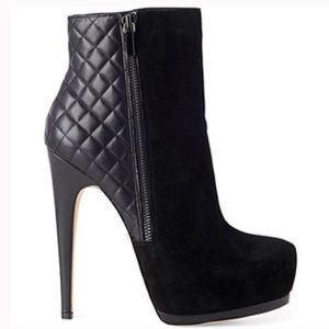 Truth or Dare by Madonna quilted booties